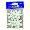 Nebulo Karton dekoráció NEBULO hópelyhek 6 db/csomag