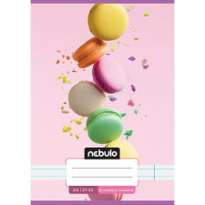 Nebulo : Macaron mintás 4.osztályos vonalas füzet 21-32 füzet
