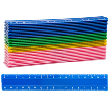 Nebulo : Műanyag vonalzó több színben 16cm vonalzó