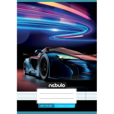 Nebulo : Neon autó mintás 4.osztályos vonalas füzet A/5 21-32 füzet
