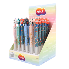 Nebuló Nyomósirón, erdei állatok, 36db/display, (NYI-ERD) (NYI-ERD) nyomósirón, rotring