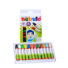 Nebuló Olajpasztell kréta 12 darabos (NOPK-H-12) pasztellkréta