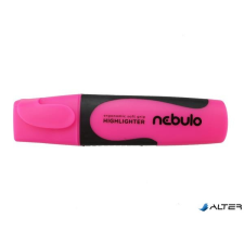 Nebulo Szövegkiemelő, 2-5 mm, NEBULÓ, neon rózsaszín filctoll, marker
