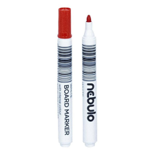 Nebulo Táblamarker NEBULO kerek piros filctoll, marker