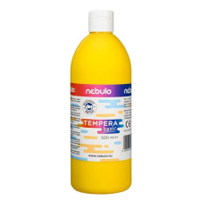 Nebulo Tempera, 500 ml, NEBULO, sárga tempera