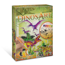 Nebulous Stars DinosArt Dínós üvegmatrica képkifestő kreatív és készségfejlesztő
