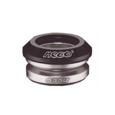 Neco 1 1/8" A-Head integrált MTB kormánycsapágy, cartridge, fekete kerékpár kormány