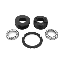 Neco Biketrade középcsapágy szett, angol menetes, tengely nélkül, fekete kerékpár hajtómű