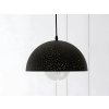 Nedes Fém függőlámpa 60W E27 foglalattal, fekete, Ø300x1500 mm - ME0004R