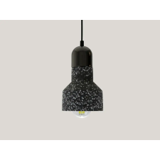 Nedes Függőlámpa terrazzo fekete 1xE27 max.60W IP20 Ø120x200x1000mm - ME0214R/B világítás