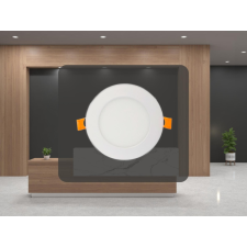Nedes LED beépíthető panel 6W, 420Lm, 4000K, Ø120x19mm, IP20 - LPL121 világítás