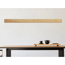 Nedes LED függő tömör fa lámpa 26W 2000lm 4000K IP20 1500x80x22mm - WRL0122 világítás