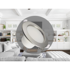 Nedes LED süllyesztett lámpatest 10W 4000K IP44 Ø115x60mm LDL154/S világítás