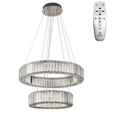 Nedes Mennyezeti LED design csillár: J6326/CH (65W) - Színhőmérséklet és fényerő szabályzás! világítás