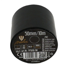 Nedes Szigetelőszalag PVC 50mm/10m fekete - TP5010/BK villanyszerelés