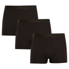 Nedeto 3PACK Férfi boxeralsó Nedeto fekete (3NB001) L férfi alsó