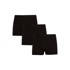 Nedeto 3PACK Férfi boxeralsó Nedeto fekete (3NDTB001) 5XL