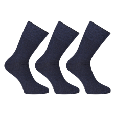 Nedeto 3PACK zokni Nedeto magas medic kék (3PMV002) L férfi zokni