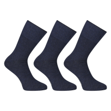 Nedeto 3PACK zokni Nedeto magas medic kék (3PMV002) S férfi zokni
