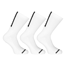 Nedeto 3PACK zokni Nedeto sport magas fehér (3NOB2) XL