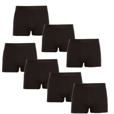 Nedeto 7PACK Férfi boxeralsó Nedeto fekete (7NB001) 3XL férfi alsó