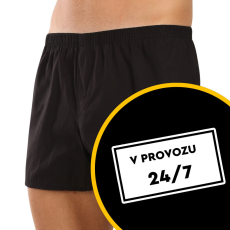 Nedeto Férfi bő szárú boxeralsók Nedeto Működésben 24/7 (1NTF6) 3XL