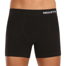 Nedeto Férfi boxeralsó Nedeto varrás nélküli bambusz fekete (NDTB001S) M