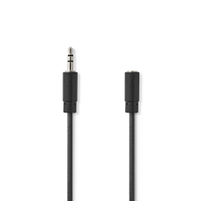 Nedis CAGL22050BK50 3.5mm Jack apa - 3.5mm Jack anya Kábel (5m) (CAGL22050BK50) kábel és adapter
