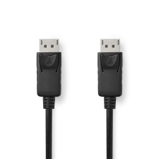 Nedis CCGL37010BK20 DisplayPort - DisplayPort 1.2 Kábel 2m - Fekete kábel és adapter