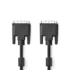 Nedis CCGP32001BK30 DVI-D - DVI-D kábel 3m - Fekete kábel és adapter