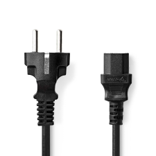 Nedis CEGL10030BK30 250V Hálózati tápkábel 3m - Fekete kábel és adapter