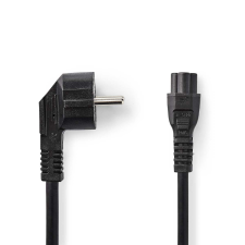 Nedis CEGL10100BK20 Hálózati tápkábel 2m - Fekete (CEGL10100BK20) kábel és adapter