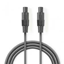 Nedis COTG16000GY100 hangszórókábel 1,5 mm2 10 m szürke kábel és adapter