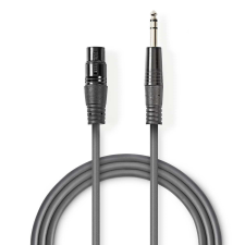 Nedis COTH15110GY15 6.35mm Jack apa - XLR anya Kábel (1.5m) kábel és adapter