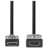 Nedis CVGL34096BK10 HDMI 1.4 - HDMI 1.4 Hosszabbító kábel 1m - Fekete (CVGL34096BK10)