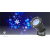 Nedis Dekoratív Fény | LED hópehely kivetítő | Fehér és kék jégkristályok | Beltéri vagy Kültéri