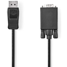 Nedis DisplayPort VGA/D-Sub Átalakító Fekete 2m CCGL37301BK20 kábel és adapter