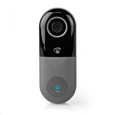 Nedis intelligens videokamerás ajtócsengő szürke (WIFICDP10GY) csengő