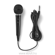 Nedis MPWD01BK vezetékes mikrofon mikrofon