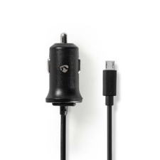 Nedis Nedis Autós töltő | 2,4 A | Fix kábel | Micro USB | Fekete kábel és adapter