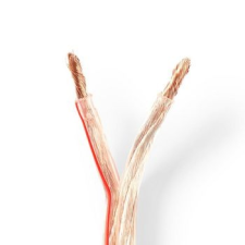 Nedis Nedis Hangszórókábel | 2x 6,00 mm2 | 100 m | Kötegelő | Áttetsző kábel és adapter