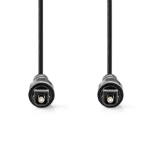 Nedis Nedis optikai audió kábel, TosLink dugó, hossz 3m, CAGL25000BK30 kábel és adapter