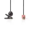 Nedis Nedis Vezetékes Mikrofon | Felerősíthető | 3.5 mm | Fekete