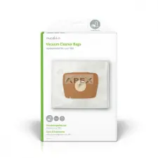 Nedis Porszívó Porzsák | 4 db | Szintetikus | Legtöbb értékesített: Lux 180 | Fehér porzsák