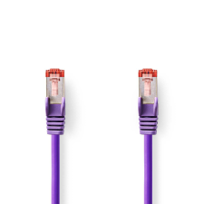 Nedis S/FTP CAT6 Patch kábel 2m - Lila kábel és adapter