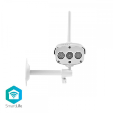 Nedis SmartLife kültéri kamera Wi-Fi | Full HD 1080p | IP67 | Cloud / Micro SD | 12 VDC | Éjjellátó WIFICO030CWT megfigyelő kamera