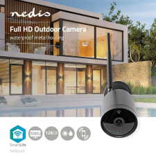 Nedis SmartLife kültéri kamera - WIFICO40CBK Intelligens Kültéri IP Kamera, wifi ip kamera, éjjel... megfigyelő kamera