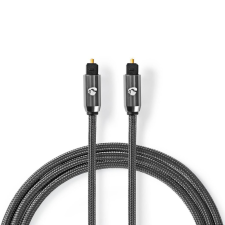 Nedis TosLink optikai audió kábel 1m szürke (CATB25000GY10) (CATB25000GY10) kábel és adapter