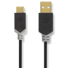 Nedis USB 2.0 Type C Átalakító Antracit 1m CCBW60600AT10