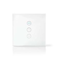 Nedis WiFi Intelligens fali kapcsoló függöny/redőny/napellenző-vezérlő  (WIFIWC10WT) (WIFIWC10WT) okos kiegészítő